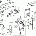 VT1100C Vt1100c  side cover