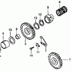 CR80R Кик стартер