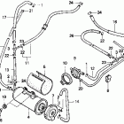 VT1100C Vt1100c  evap canister (ac) 95-96