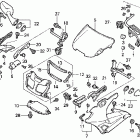 VFR750F Upper cowl 94-97