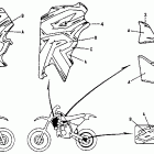 CR80R Наклейки