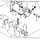 CR80R Передний тормозной суппорт