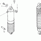 GL1500A Задний амортизатор