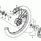 CR80R Переднее колесо