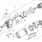 GL1500A Стартер электрический