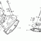 VT1100C Vt1100c  cylinder head cover