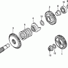 GL1500A Final gearshaft