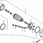RVF750R Стартер электрический