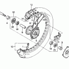 CR500R Front wheel 92-94