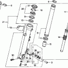 CBR1000F Передняя вилка
