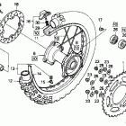 CR250R Заднее колесо