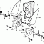 RVF750R Подножки
