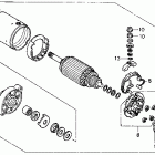 CBR1000F Стартер электрический