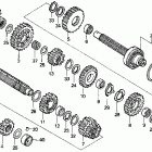 CBR1000F Трансмиссия