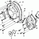 CBR900RR Right crankcase cover 93-95