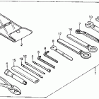CBR1000F Инструмент