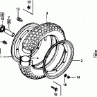 CT70 Переднее колесо