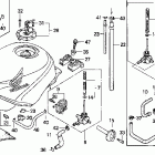 CBR600F2 Топливный бак