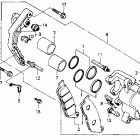 VT600CD Fr. brake caliper 94
