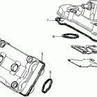 RVF750R Крышка головки цилиндров