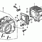 CT70 Головка цилиндра