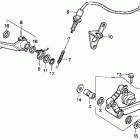 CBR1000F Педали
