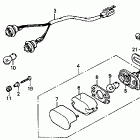 RVF750R Фонарь задний
