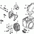 CT70 Крышка головки цилиндров