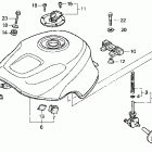 CBR900RR Бак топливный