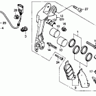 ST1100A Front brake caliper 1100a