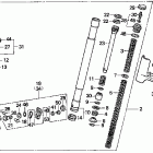 GL1500A A / se front fork 94
