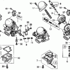 CBR1000F Компоненты карбюратора