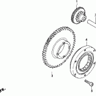 CBR600F2 Муфта стартера