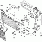CBR600F2 F2 radiator 91-94