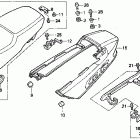 CBR1000F Сидение