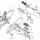 CBR600F2 Подножки
