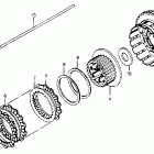 CB1000 Сцепление