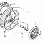CBR900RR Переднее колесо