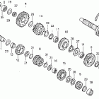 CBR600F2 Трансмиссия