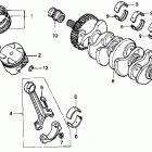 CBR900RR Crankshaft 93-95
