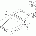 CBR600F2 Сидение