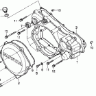 CR250R Правая крышка картера