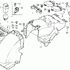 GL1500A Заднее крыло