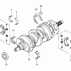 GL1500A Коленвал