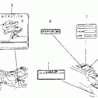 GL1500A Caution label (2)