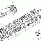 GL1500A Сцепление