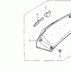 GL1500A R. side cover set 92