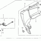 GL1500A R. side under cowl set 92