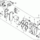 VT600C Передний тормозной суппорт