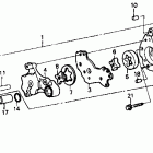 XR250R Oil pump 85-91